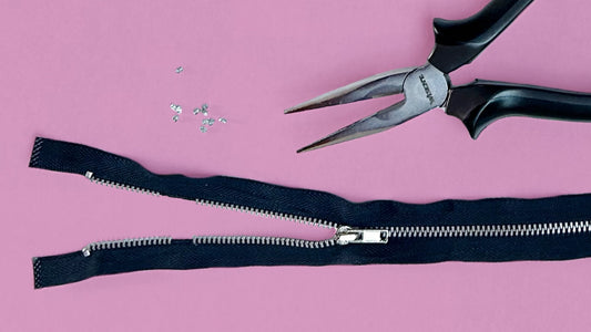 wie kürze ich einen Reißverschluss