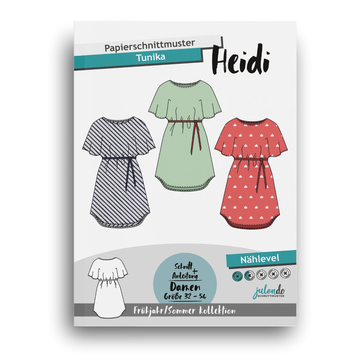 Schnittmuster Tunika Heidi (Gr. 32-54)