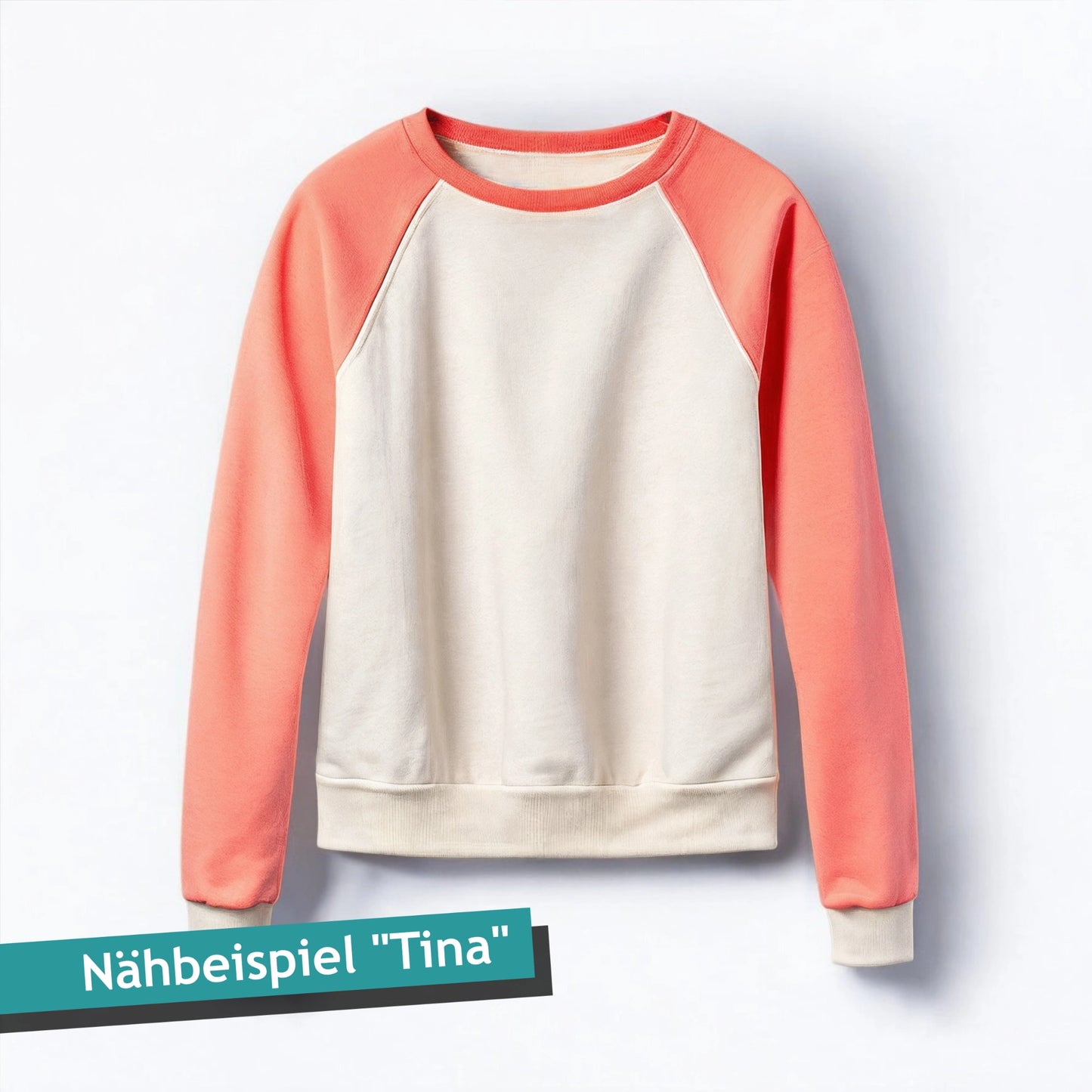 3er Set PDF Schnittmuster Raglanpullover "Tina & Tim" (digital)
