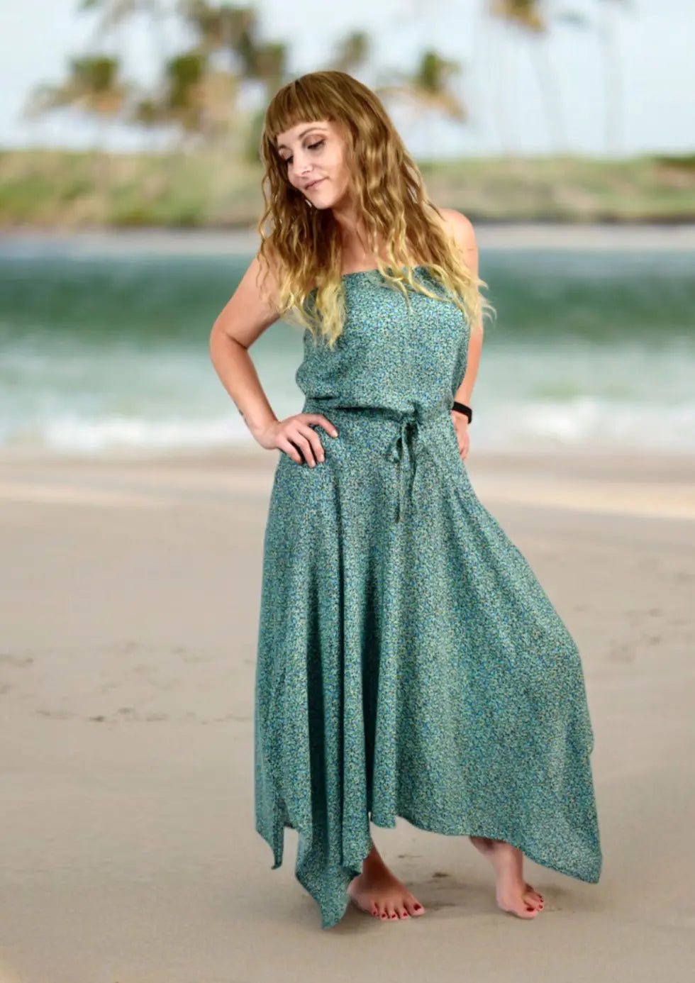 Schnittmuster Maxi Bandeaukleid Kate (Gr. 32-44)