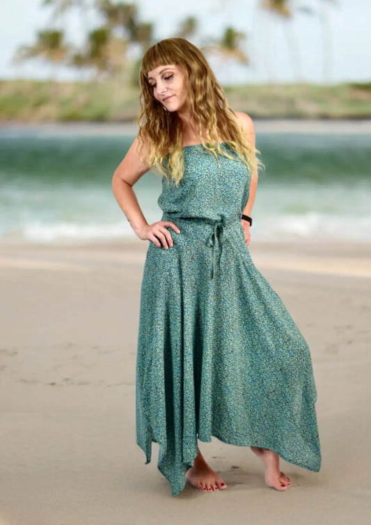 Schnittmuster Maxi Bandeaukleid Kate (Gr. 32-44)