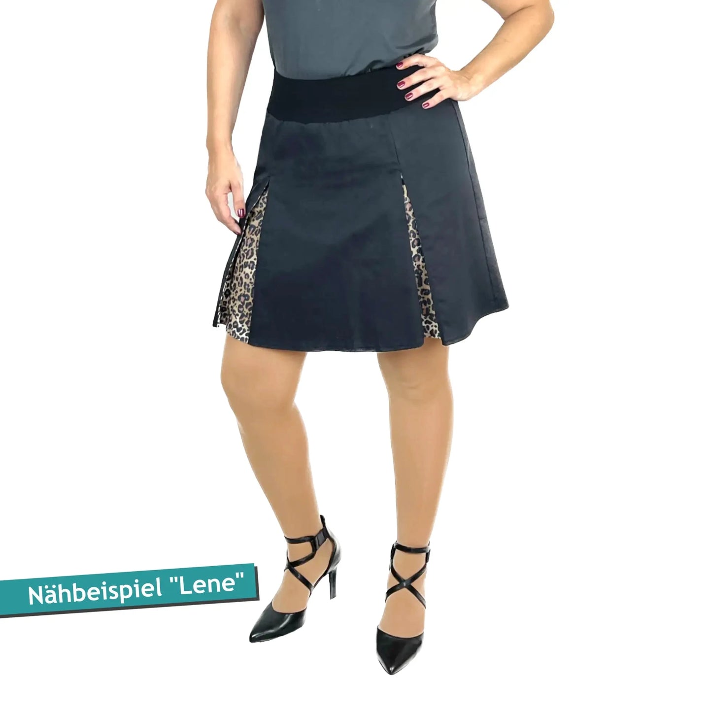 Schnittmuster Faltenrock Lene (Gr. 34-42)