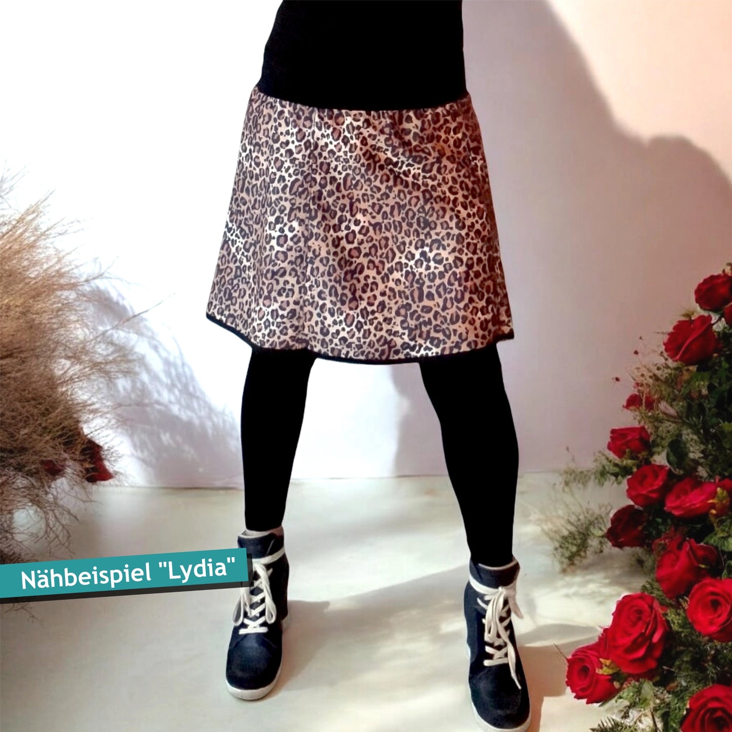 Schnittmuster A-Linien-Rock Lydia (Gr. 34-42)