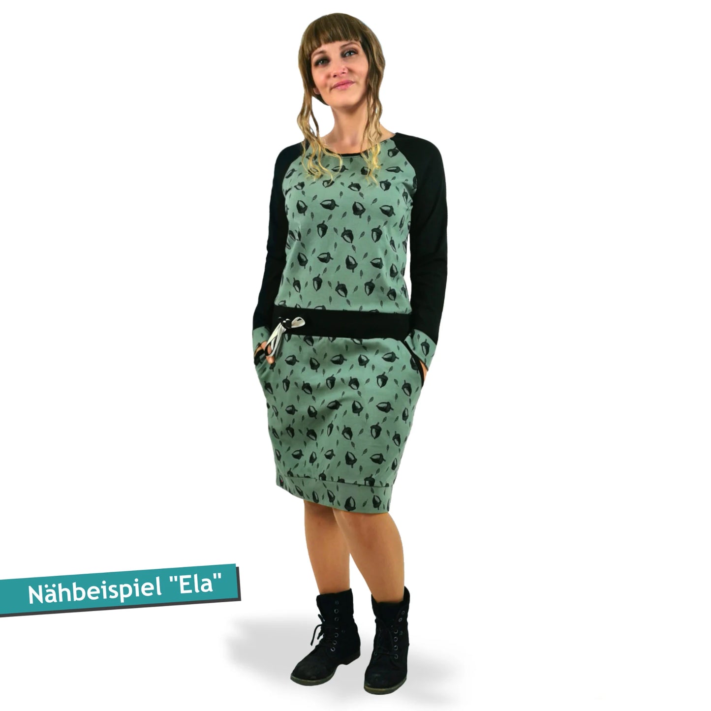 Schnittmuster Jerseykleid Ela (Gr. 32-54)