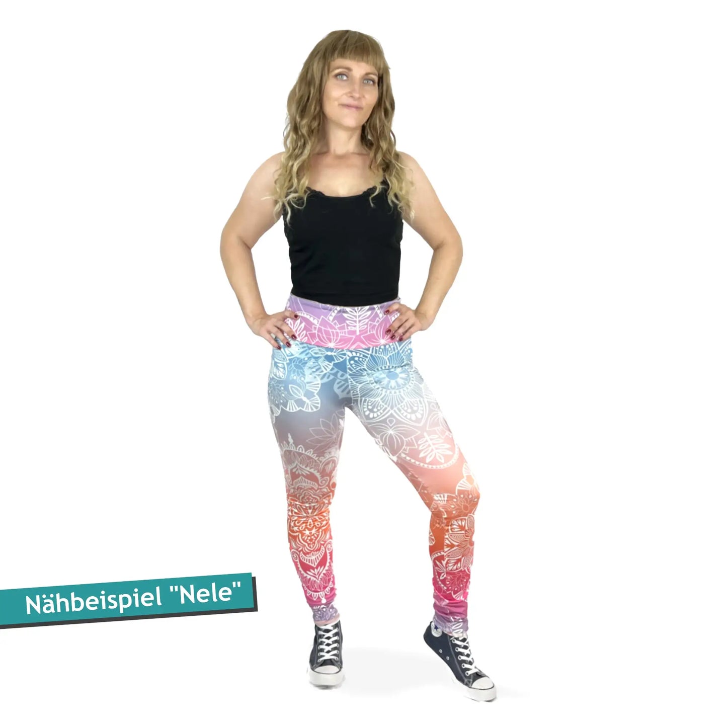 2er Set PDF Schnittmuster Leggings "Nele" (digital)