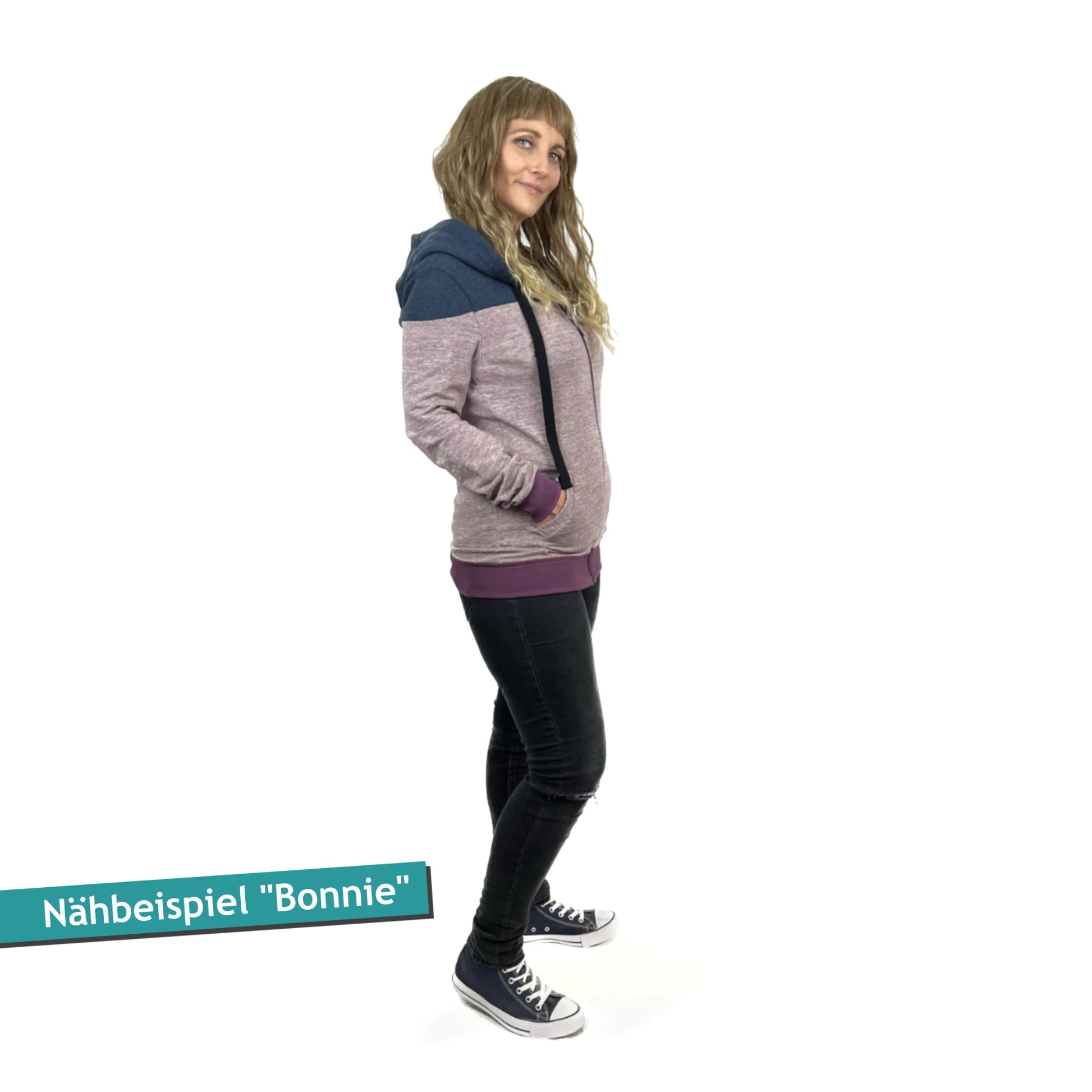 Schnittmuster Hoodie & Sweatjacke Bonnie (Gr. 32-54)