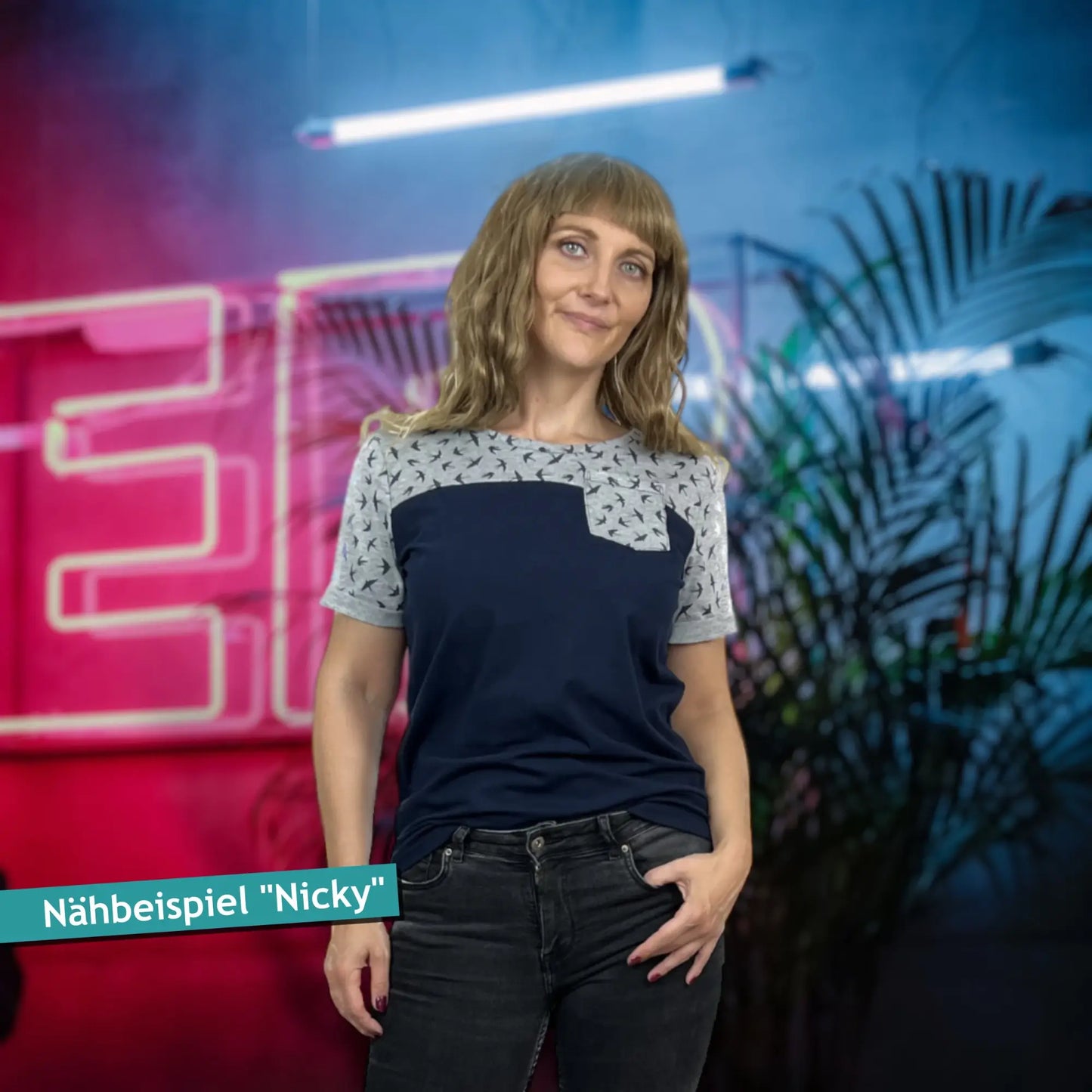 Schnittmuster T-Shirt & Longsleeve Nicky (Gr. 32-54)