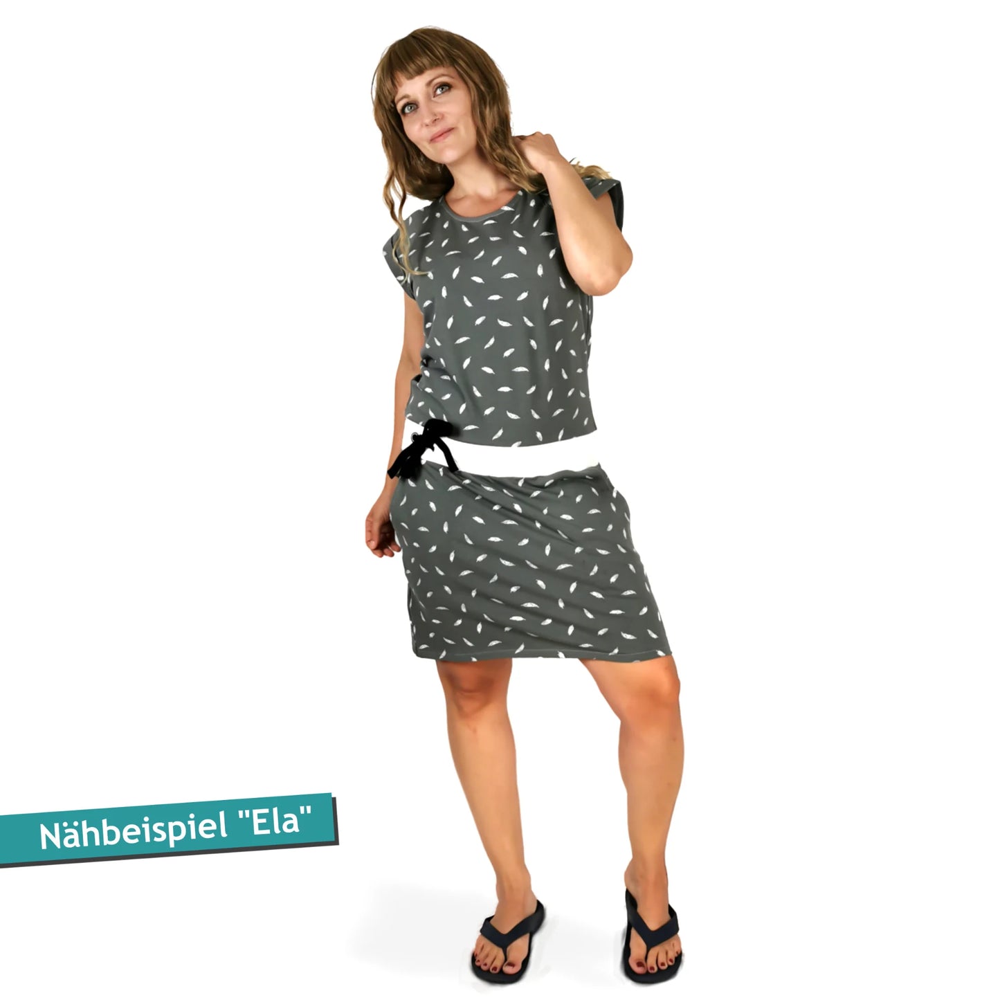 Schnittmuster Jerseykleid Ela (Gr. 32-54)