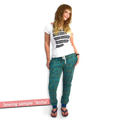 PDF Sewing pattern jogging pants (EU 32-54 / US 2-24 / UK 6-28)