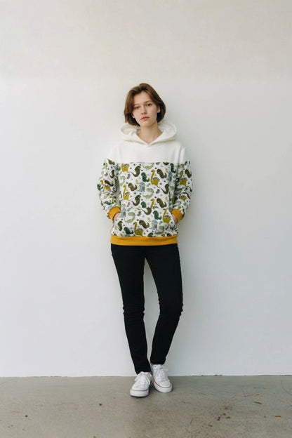 Schnittmuster Kinder Hoodie Bonnie Mini-Me (92/98 - 164/170)