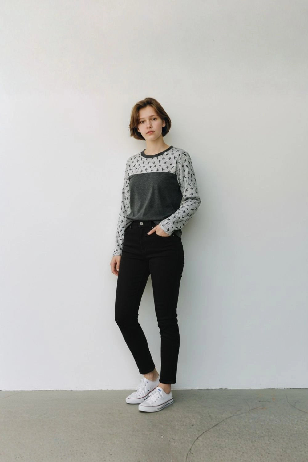 Schnittmuster Kinder T-Shirt & Longsleeve Nicky (92/98-164/170)