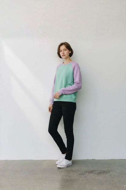 Schnittmuster Kinder Raglanpullover Tina&Tim