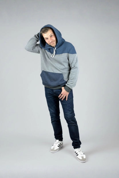 Schnittmuster Männer Hoodie & Sweatjacke Clyde (Gr. 44-60)