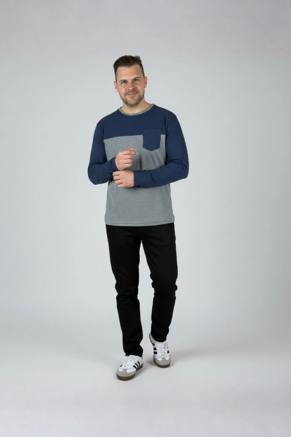 Schnittmuster Männer Shirt & Longsleeve Nick (Gr. 44-60)