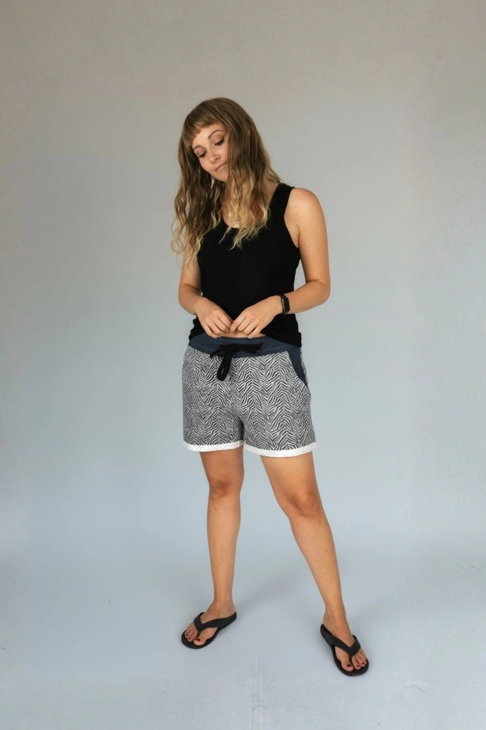 Schnittmuster Damen Sweatshorts Eva
