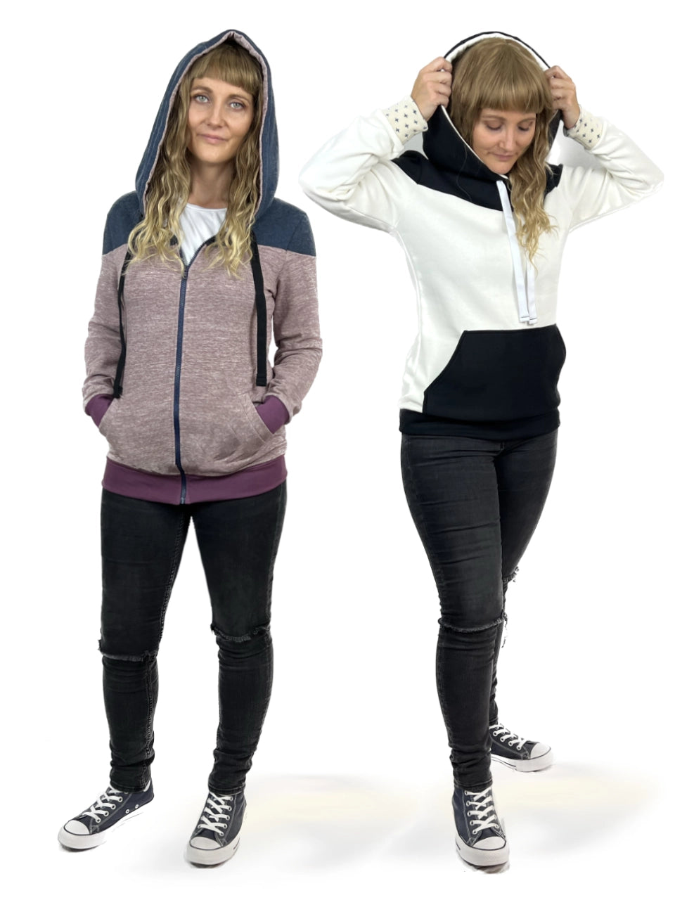 Schnittmuster Hoodie & Sweatjacke Bonnie (Gr. 32-54) PDF zum Download