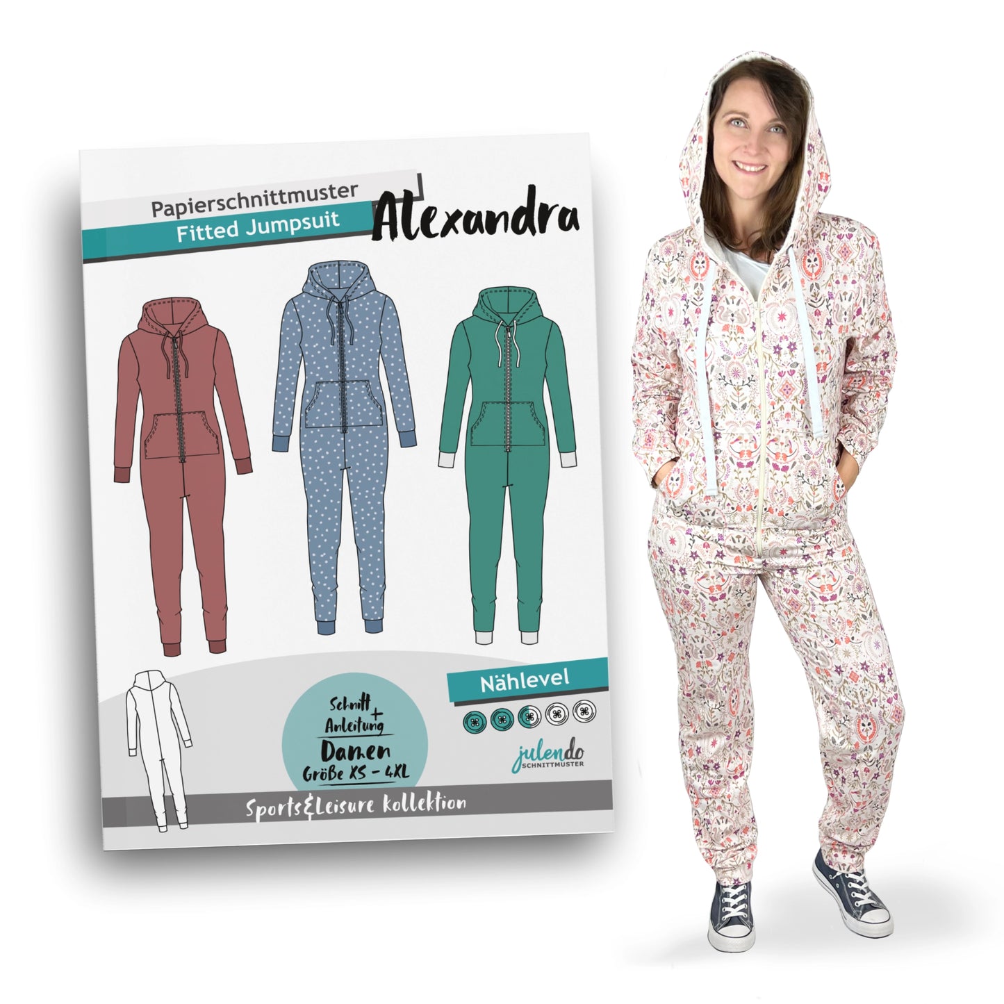 Schnittmuster Fitted Jumpsuit Alexandra