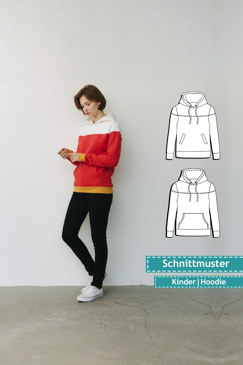 Schnittmuster Kinder Hoodie