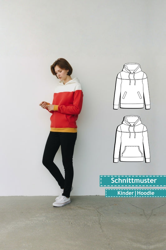 Schnittmuster Kinder Hoodie