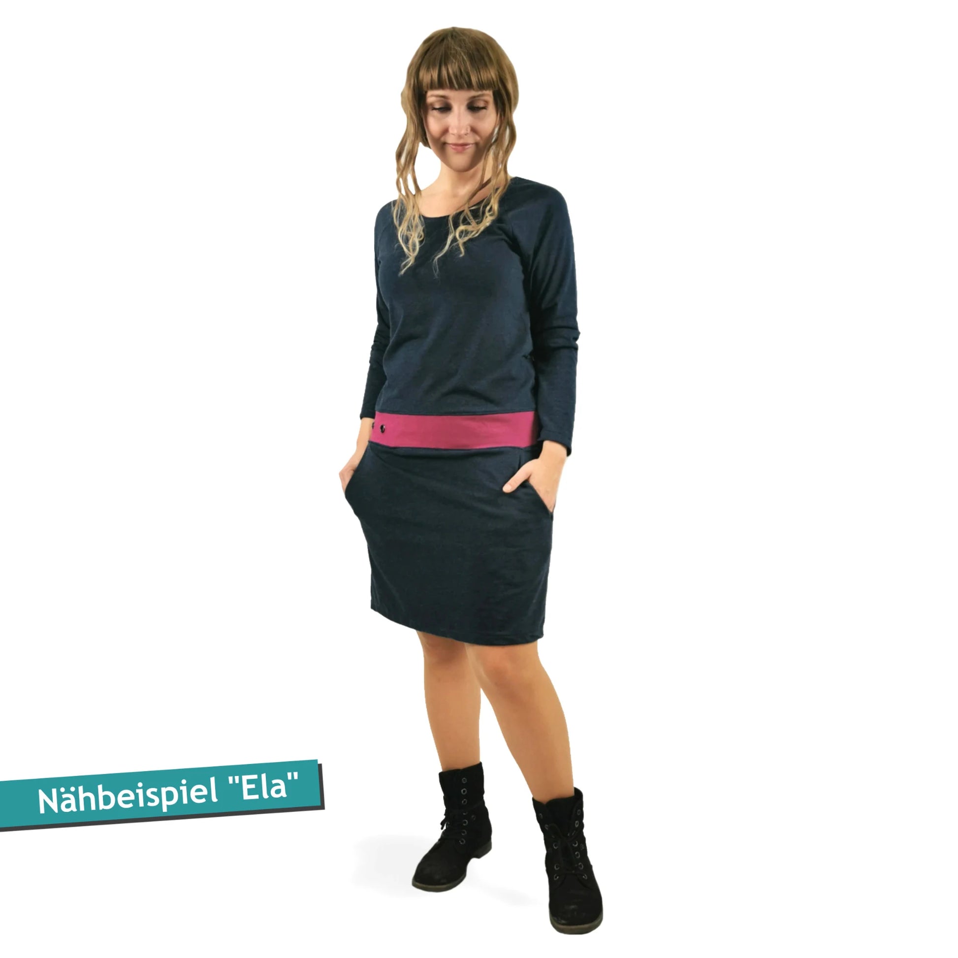 Schnittmuster Jerseykleid Ela (Gr. 32-54)