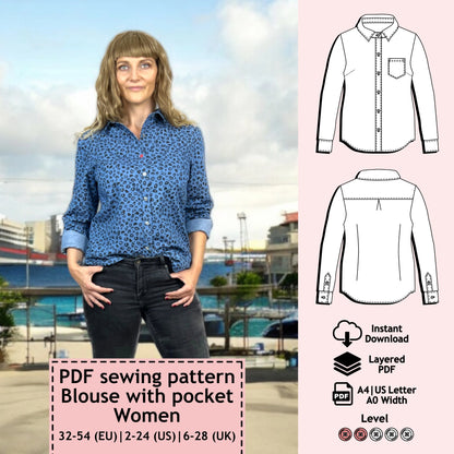 Stella blouse pattern