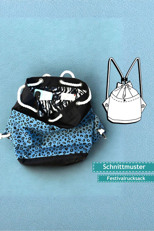 PDF Schnittmuster Festival-Rucksack Jumi