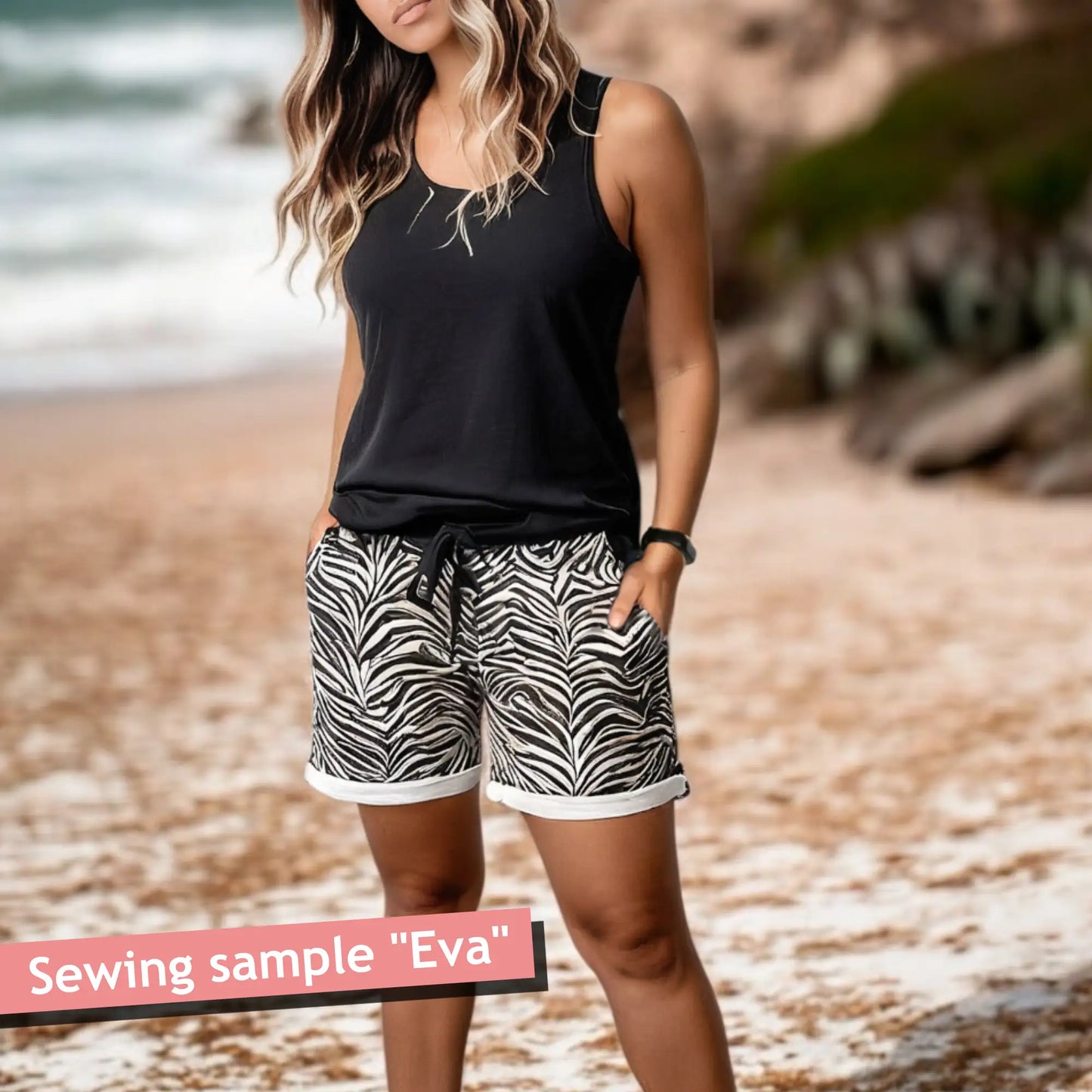 PDF Sewing pattern sweat shorts (EU 32-54 / US 2-24 / UK 6-28)